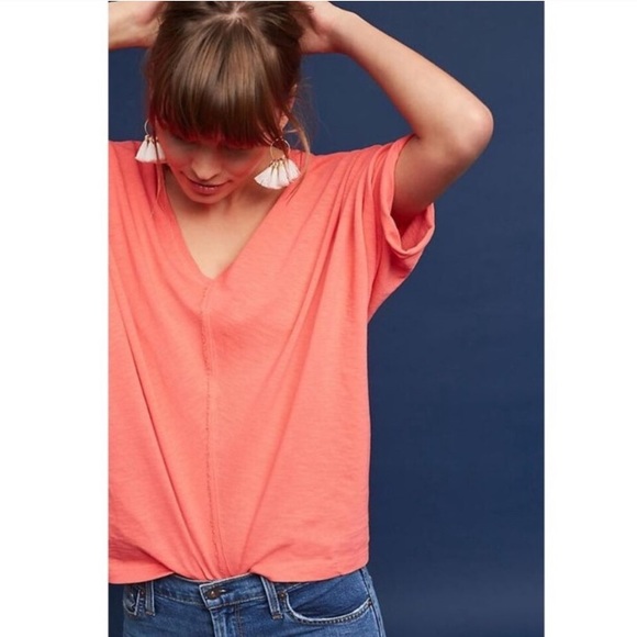 NWT Bordeaux Noelie Pink Dolman Sleeve Top M - Picture 3 of 10